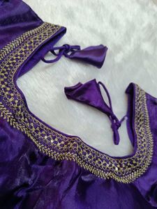 Elegant Purple Blouse