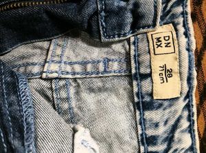 Blue Straight Jeans