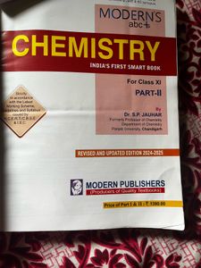 ABC Chemistry Class XI Books