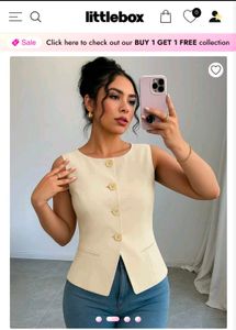 Chic Sleeveless vest top