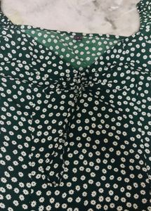 Floral Print Mini Dress