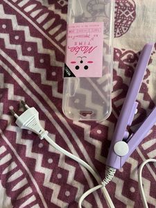 Mini Purple Hair Straightener
