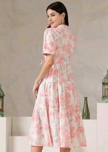 Floral Print Midi Dress