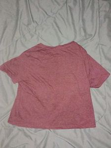 Cute Brown Cropped Tee