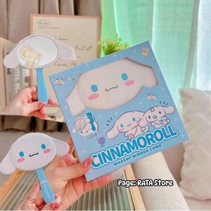 Cinnamoroll Mirror With Comb Set - Blue