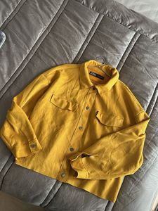 Zara Yellow  Oversized Jacket