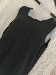 coldwater creek Black Sleeveless Top