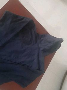 Fleece wool Black Hoodie