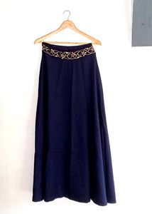 Navy 💙 Blue Skirt For Women