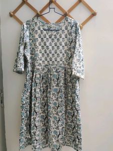 Pure Cotton Flared Kurthi