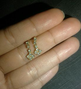 Diamond Studed Earrings
