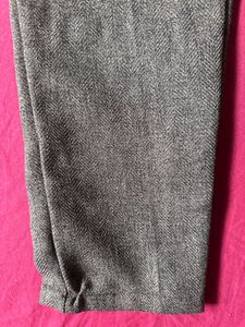 Grey Cropped Trousers