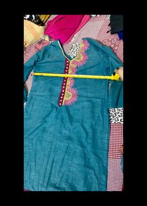 Cotton Embroidery Kurti