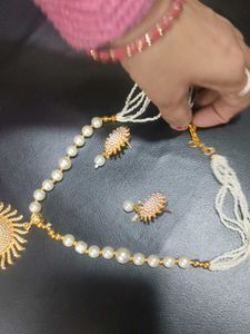 Necklace With Earrings