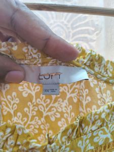 Loft XXL Yellow Floral Jumpsuit/ Playsuit