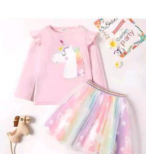 Beautiful Unicorn Dress For Your Baby Girl 💗