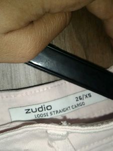 Pink Cargo Pants