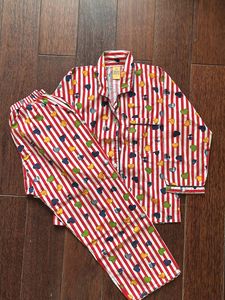 Yellow Duck Heart Pajama Set