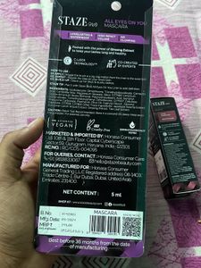 STAZE Mascara &amp; Lipstick Set