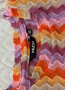 Striped Knit Crop Top