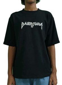 Graphic Print Black T-shirt