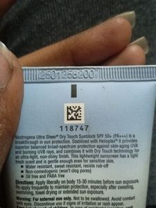 Neutrogena Sunscreen