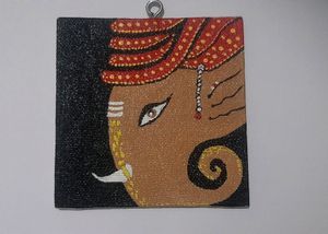 Lord Ganesha Canvas Painting