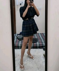 Woollen Mini Skirt