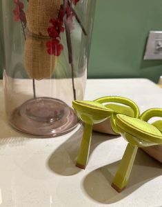 Fashinnova Lime Green Heels