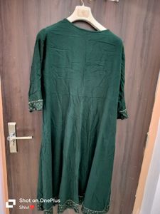 Green Kurta Set