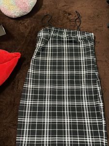 Plaid Bodycon Dress