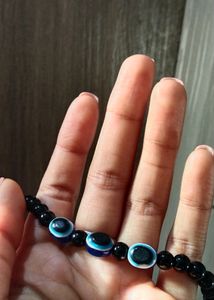 Evil Eye Black Beads Bracelet