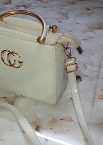 White Sling Bag