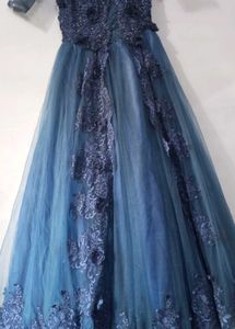 Beautiful Barbie Gawn Navy Blue