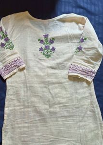 Floral Print Kurta