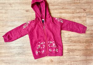Juniors Hoodie Jacket With Embroidery