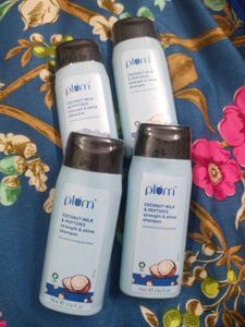 Combo 4 Plum Coconut Milk Shampoo