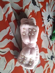 Pink Pearl Headband