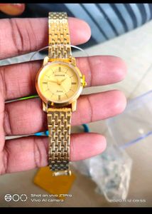 Sonata Golden Watch