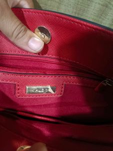 Aldo Striped Handbag