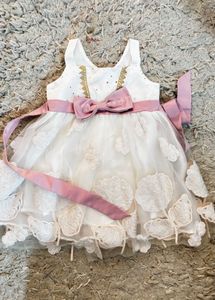 Cute White & Pink Dress