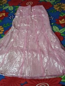 Lehnga Baby, Pink Colour, Heavy Blouse