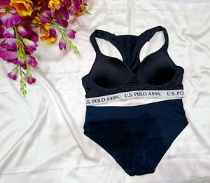 🇭🇲💫💗U.S. Polo Assn. Bra & Panty Set
