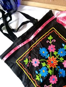 Kashmiri Work Tote Bag