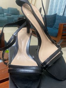 Black Strappy Heels