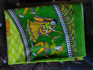 Jaipuri single bed bedsheet with no pillow cover