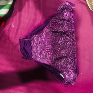 Purple Lace Panties