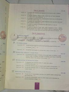Lab Manual of Physics, Class XII