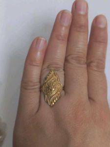 Vintage Gold Filigree Ring