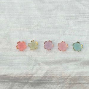 Floral Resin Jewelry Set